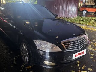 2006 Mercedes-Benz S-Класс 350 V (W221), чёрный, 400000 рублей, вид 4