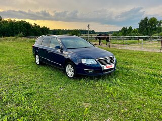 2008 Volkswagen Passat B6, синий, 720000 рублей, вид 4