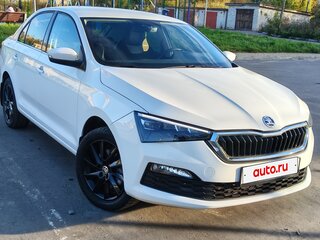 2021 Skoda Rapid II, белый, 1430000 рублей, вид 3
