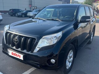 2015 Toyota Land Cruiser Prado 150 Series Рестайлинг 1, чёрный, 3200000 рублей, вид 2