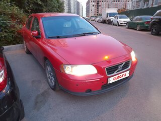 2006 Volvo S60 I Рестайлинг, красный, 485000 рублей, вид 3