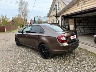 2019 Skoda Rapid I Рестайлинг, коричневый, 1520000 рублей, вид 4