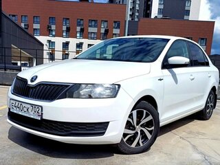 2019 Skoda Rapid I Рестайлинг, белый, 1349000 рублей, вид 1