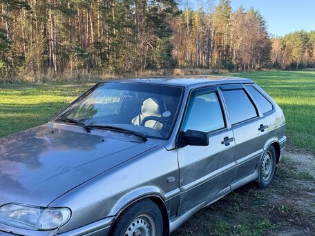2008 Lada (ВАЗ) 2114, серебристый, 130000 рублей, вид 3