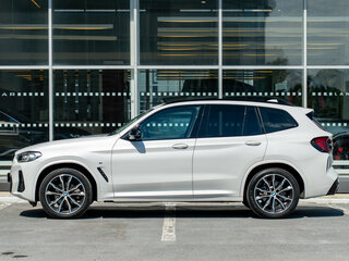 2022 BMW X3 30i xDrive III (G01) Рестайлинг, белый, 6200000 рублей, вид 5