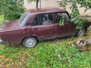 2007 Lada (ВАЗ) 2107, красный, 60000 рублей, вид 2