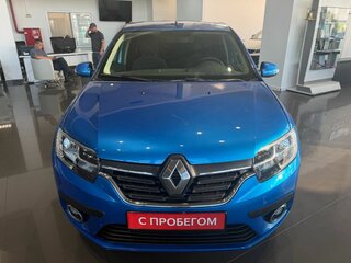 2018 Renault Logan II Рестайлинг, синий, 859000 рублей, вид 2