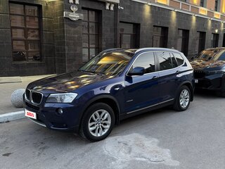 2012 BMW X3 28i xDrive II (F25), синий, 1700000 рублей, вид 5