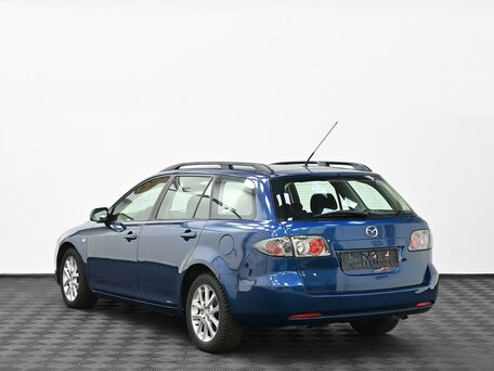 2006 Mazda 6 I (GG) Рестайлинг, синий, 519000 рублей, вид 4