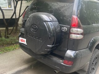 2005 Toyota Land Cruiser Prado 4-speed 120 Series, чёрный, 1450000 рублей, вид 3