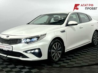 2019 Kia Optima IV Рестайлинг, белый, 1660000 рублей, вид 2