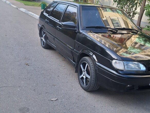 2008 Lada (ВАЗ) 2114, серый, 210000 рублей - вид 1