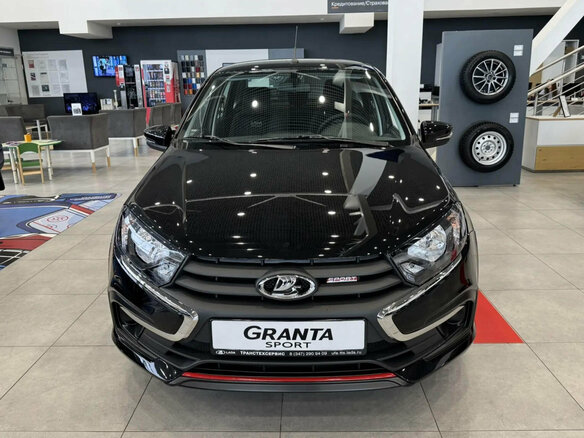 2026 Lada (ВАЗ) Granta Sport I Рестайлинг, чёрный - вид 1