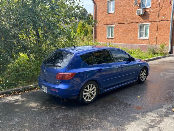 2006 Mazda 3 I (BK), синий - вид 1
