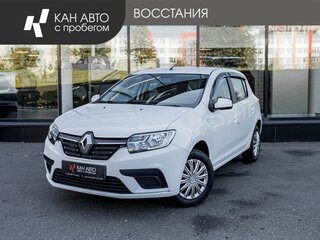 2021 Renault Sandero II Рестайлинг, белый, 1436000 рублей, вид 1