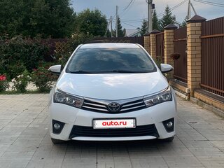 2013 Toyota Corolla XI (E160, E170, E180), белый, 1300000 рублей, вид 1