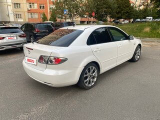 2007 Mazda 6 I (GG) Рестайлинг, белый, 390000 рублей, вид 3