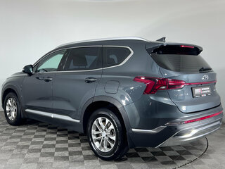 2021 Hyundai Santa Fe IV Рестайлинг, зелёный, 3050000 рублей, вид 4