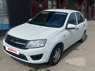 2017 Lada (ВАЗ) Granta I, белый, 365000 рублей, вид 1