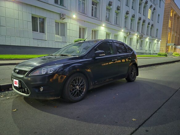2008 Ford Focus II Рестайлинг, чёрный, 480000 рублей - вид 6