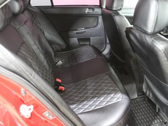 2008 Mitsubishi Lancer X, красный, 620000 рублей - вид 11