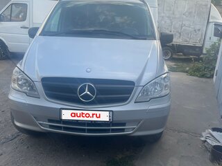 2013 Mercedes-Benz Vito 113 CDI L2 II (W639) Рестайлинг, серебристый, 2800000 рублей, вид 1
