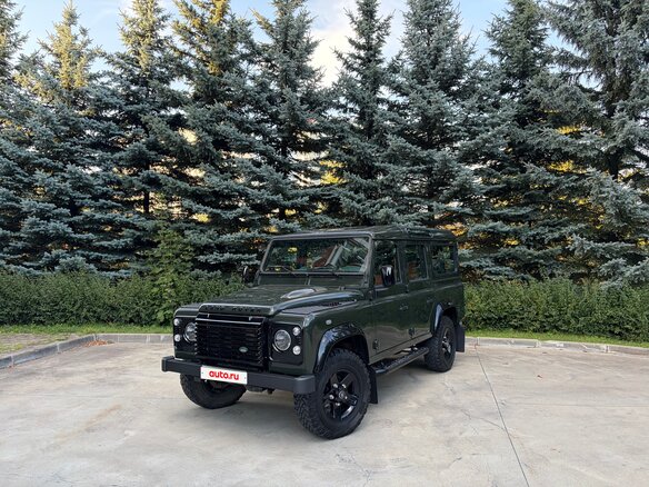 2013 Land Rover Defender 110 I Рестайлинг, зелёный, 7000000 рублей - вид 13
