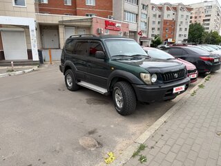 1998 Toyota Land Cruiser Prado 90 Series, зелёный, 950000 рублей, вид 2