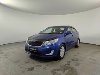 2014 Kia Rio 6-speed III, синий, 715000 рублей, вид 1
