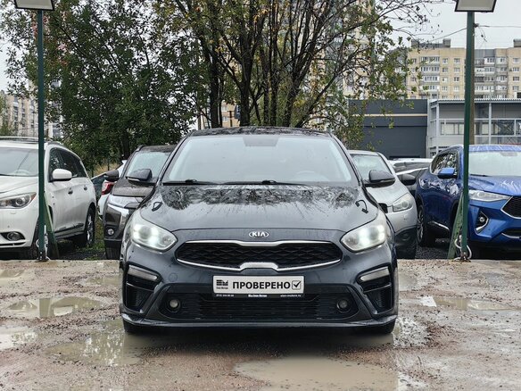2019 Kia Cerato IV, синий, 1039000 рублей - вид 2