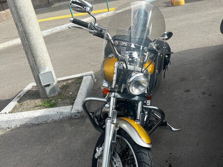 1999 Yamaha XVS1100, золотистый, 415000 рублей, вид 5