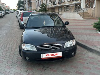 2009 Kia Spectra I Рестайлинг 2, чёрный, 289000 рублей, вид 1