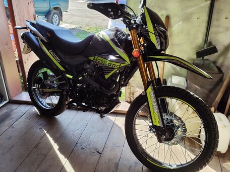 2024 Motoland Enduro 300, зелёный, 160000 рублей, вид 1