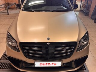 2019 Mercedes-Benz S-Класс AMG 63 AMG Long III (W222, C217) Рестайлинг, серебристый, 8300000 рублей, вид 1