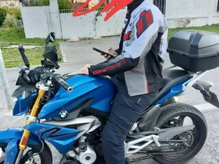 2017 BMW G 310 R, синий, 349000 рублей, вид 4