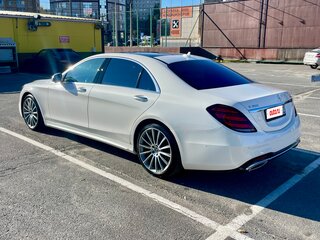 2018 Mercedes-Benz S-Класс 450 Long VI (W222, C217) Рестайлинг, белый, 5000000 рублей, вид 5