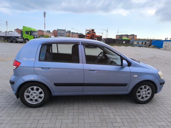 2004 Hyundai Getz I, синий, 420000 рублей - вид 2
