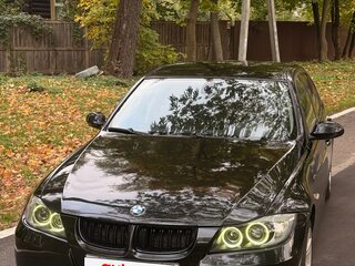 2008 BMW 3 серии 320i V (E90/E91/E92/E93), чёрный, 1100000 рублей, вид 2