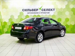 2007 Toyota Corolla X (E140, E150), чёрный, 650000 рублей, вид 2