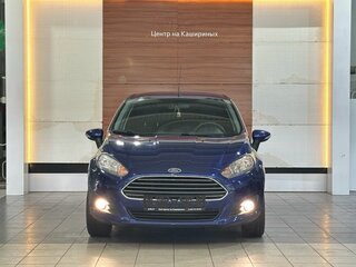 2015 Ford Fiesta Mk6 Рестайлинг, синий, 829990 рублей, вид 2