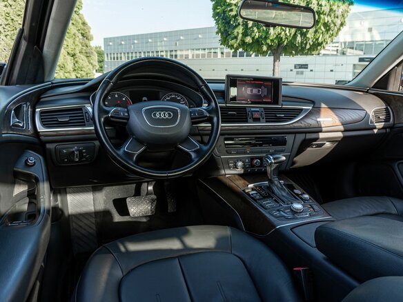 2014 Audi A6 IV (C7), чёрный, 1435000 рублей - вид 14