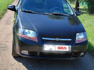 2007 Chevrolet Aveo I, чёрный, 300000 рублей, вид 2