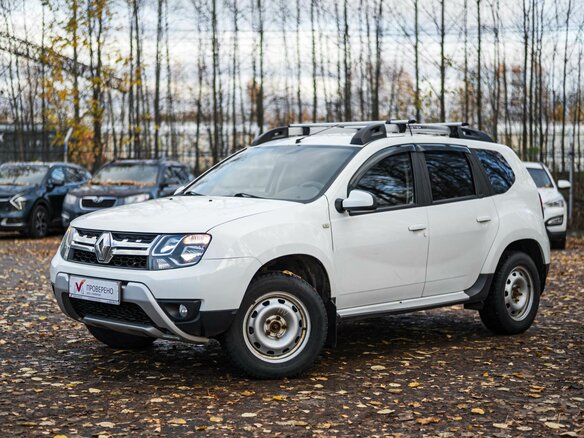 2016 Renault Duster I Рестайлинг, белый, 1042000 рублей