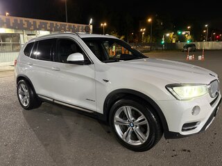 2017 BMW X3 20d xDrive II (F25) Рестайлинг, белый, 2350000 рублей, вид 4