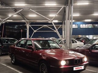 1990 BMW 5 серии 520i III (E34), красный, 400000 рублей, вид 1