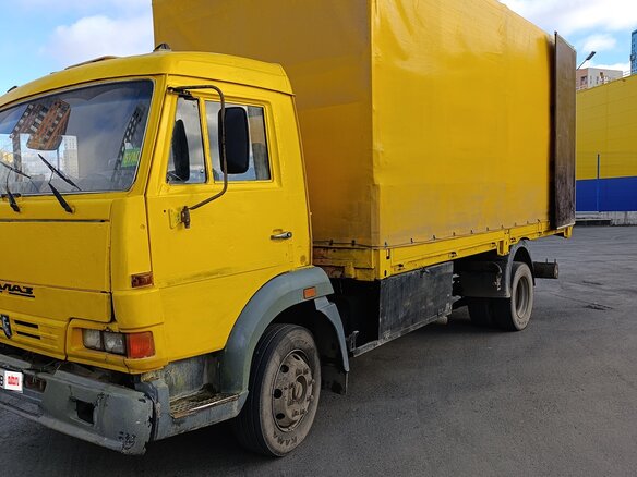 2007 КамАЗ 4308, жёлтый, 500000 рублей - вид 4