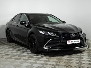 2021 Toyota Camry VIII (XV70) Рестайлинг, чёрный, 2699700 рублей, вид 3