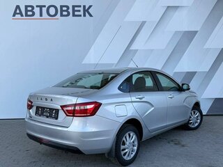 2018 Lada (ВАЗ) Vesta I, серебристый, 877000 рублей, вид 2