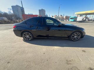 2021 BMW 3 серии 318d VII (G2x), чёрный, 3300000 рублей, вид 3