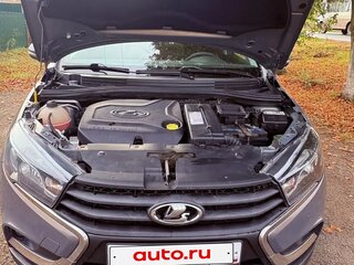 2017 Lada (ВАЗ) Vesta I, серый, 850000 рублей, вид 3